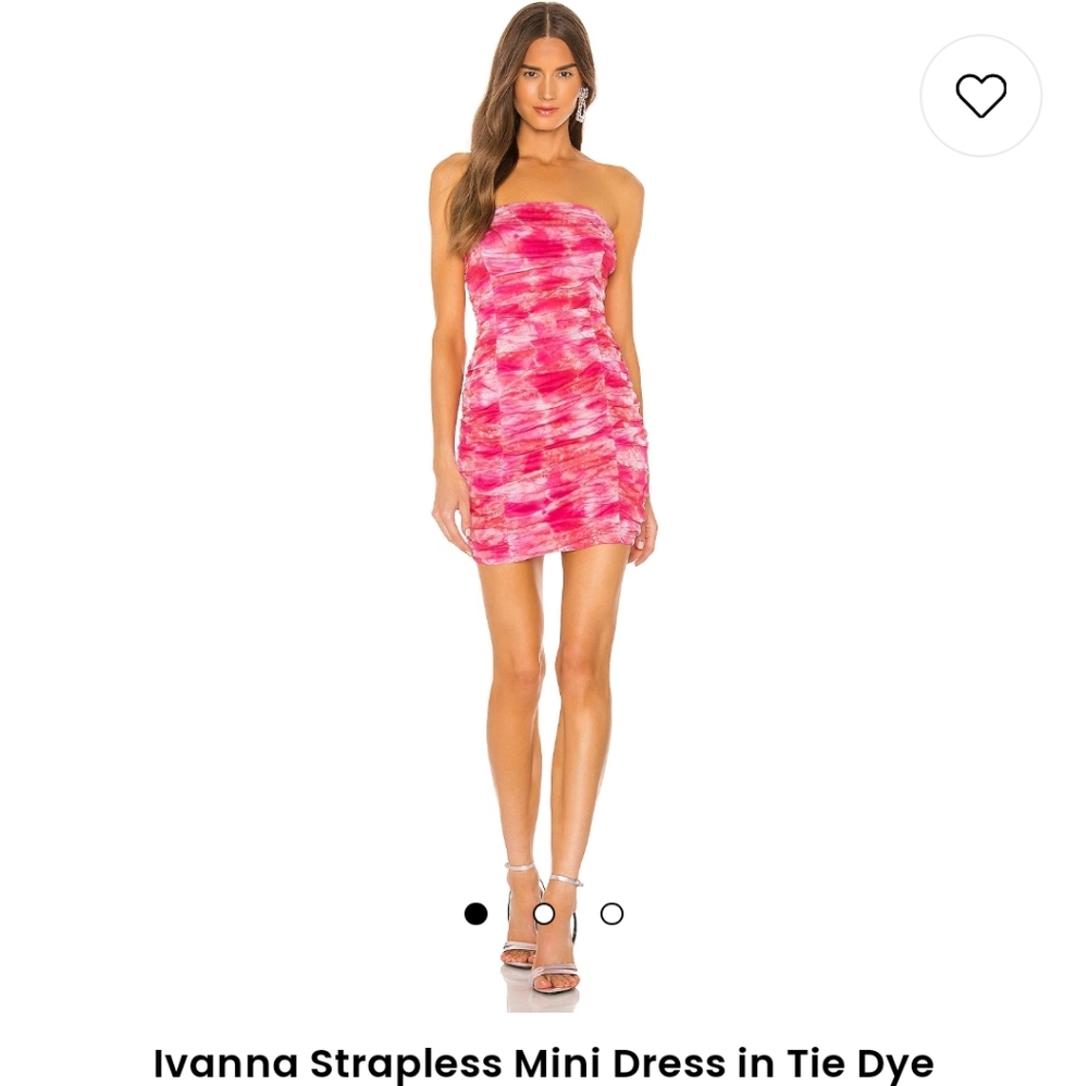 Revolve Superdown Ivanna Mini Tie Dye Dress Size M